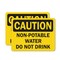 Signmission Safety Culture Sign, 14 in Width, Vinyl Decal, Rectangle OS-2PACK-CS-D-1014-L-19212 - alternate 1